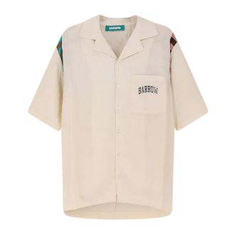 Barrow Shirts - male - BARROW - Short Sleeve Shirts - Beige - S - Shirts