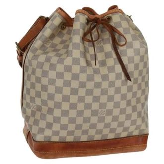 Louis Vuitton Pre-owned Bucket Bags, female, White, Size: ONE SIZE Pre-owned Vintage Bucket Bag