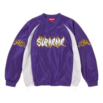 SUPREME Warthog Warm Up Pullover Purple SUP-FW25-098-PUR