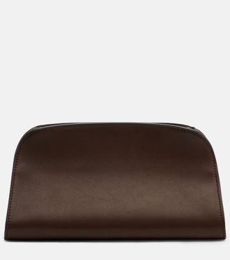 The Row Peggy leather shoulder bag
