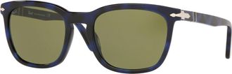 Persol Green Square Sunglasses PO3193S 10994E 55