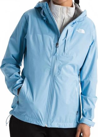 The North Face Alta Vista Rain Jacket In Cornflower Blue