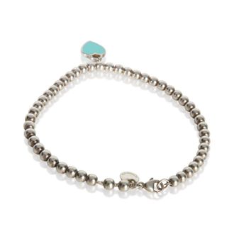 Tiffany & Co. Pre-Owned Tiffany & Co. Sterling Silver Diamond Return To Tiffany Bracelet