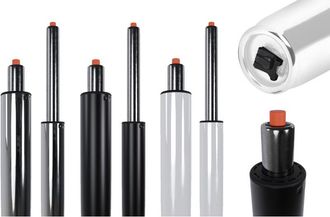 Clp Clp - Elevador A Gas Para Sillas De Oficina Blanco &Oslash; 5cm, Largo 295-435mm