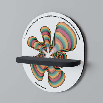 OEM Ecos Nost&aacute;lgicos [esp] Estante Ovalado Negro