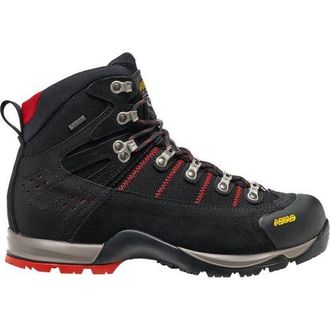 Asolo Fugitive Gtx Wide Hiking Boot - Mens in Black/red at Nordstrom, Size 8.5