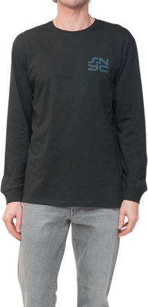 Saturdays Surf NYC Bright Lights Standard Tee In Black