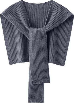 Generic Sweater Shawls and Wraps for Women Knitted Chunky Knotted Casual Neck Scarf Lightweight Winter Shoulder Capes Womens Clothing Accessories