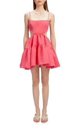 Bardot Layla Cutout Minidress in Candy Pink at Nordstrom Rack, Size 8