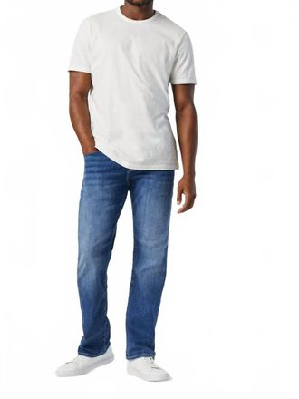 Mavi Mens Marcus Mid Rise Jean In Foggy Feather Blue