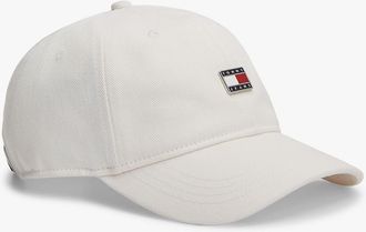 Tommy Hilfiger Womens Tommy Jeans Badge Brushed Baseball Cap - White