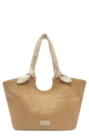 Arezzo Large Carmela Shopper Bag in Natural/Panacota at Nordstrom