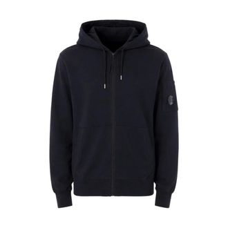 C.P. Company Zip-throughs, male, Blue, Size: XL C.p. Company Sweaters