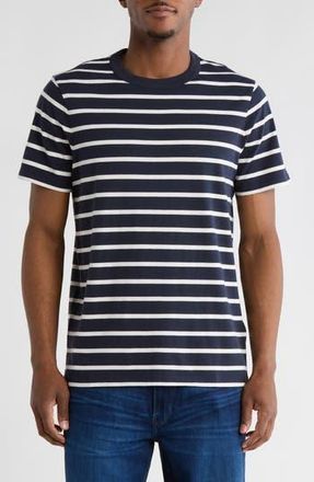 Madewell Allday Garment Dyed Cotton T-Shirt in Juniper Berry/ivory at Nordstrom Rack, Size Medium