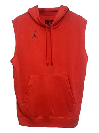 Nike Jordan sleeveless fleece hoodie - Rood