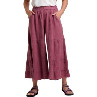 Toad & Co Tate Double Weave Palazzo in Wild Ginger at Nordstrom, Size X-Small 23