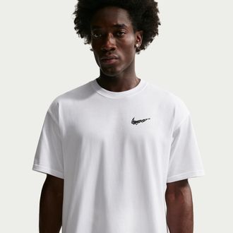 Nike Mens Basketball T-Shirt in White | II0691-100