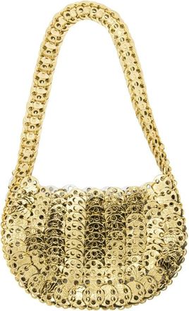 Paco Rabanne Moon Flip Bag - Dames - Schoudertassen - Geel - ONE Size - Leer - Tassen