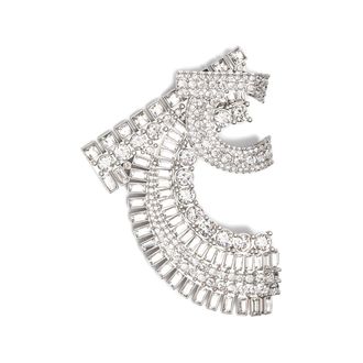 Ferragamo Crystal-embellished Brooch