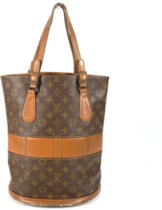 Louis Vuitton Brown Galle Monogram Monogram Handbag Tote Bag (Pre-Owned)