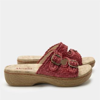 Alegria Womens Oona Sandal In Red