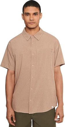 Marmot Spring Creek Short Sleeve Mens Clothing Dromedary Heather : 2XL, Polyester