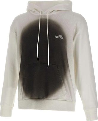 Maison Margiela Sweaters White - Heren - Hoodies - Wit - S - Katoen - Hoodies & sweatvesten