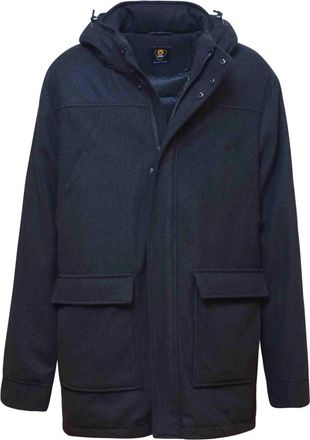 Ciesse Piumini Heren Gewatteerde Jas Winter Wolmix - Heren - Winterjassen - Blauw - 3XL - Wol - Jassen