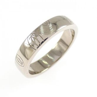 Cartier White Gold White Gold (18K) Band Ring (Pre-Owned)