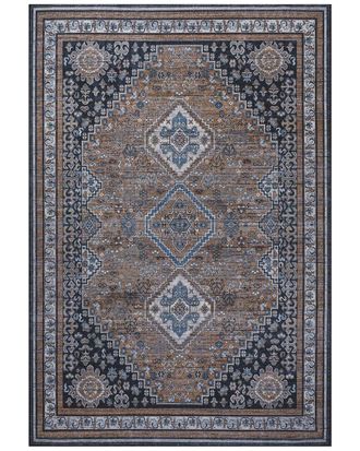 Jonathan Y Designs Jonathan Y Dalyan Geometric Medallions Machine-Washable Chenille Rug