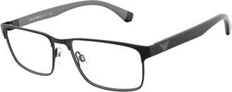 Emporio Armani Zwarte Zonnebril met Zwart Montuur - unisex - Brillen - Zwart - 58 MM - Accessoires