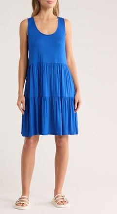 Matty M Sleeveless Tiered Dress in Cobalt at Nordstrom Rack, Size X-Small