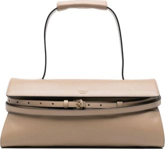 Moschino Shoulder Bag - Dames - Schoudertassen - Beige - ONE Size - Nylon - Tassen
