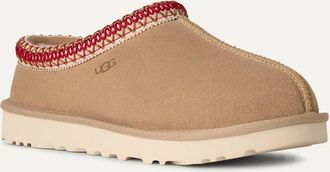 UGG Tasman II 1174470-SDDR Slipper Womens Sand Dark Cherry Suede RHS7793