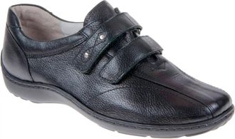 Waldl&auml;ufer Womens Joy Velcro Shoes In Black