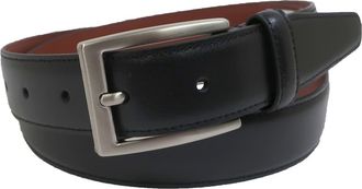 Brooks Brothers Stitched Leather Belt in Black at Nordstrom Rack, Size 34