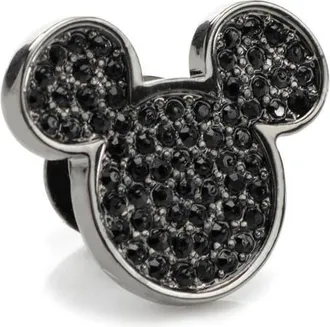 Cufflinks Inc. Crystal Mickey Mouse Lapel Pin in Black at Nordstrom
