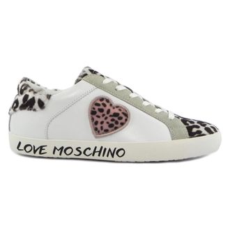 Love Moschino Schoenen, Dames, Wit, 37 EU, Gym Schoenen