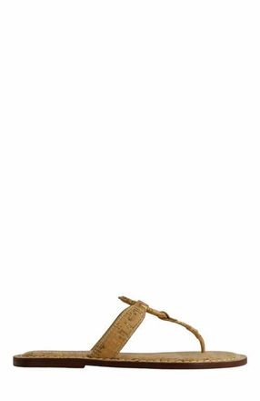 Bernardo Matrix 2 Thong Sandal in Cork W/Gold Fleck at Nordstrom, Size 9.5
