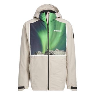 adidas x National Geographic Rain.Rdy 3-In-1 Sport Jacket Green Tan IL8961