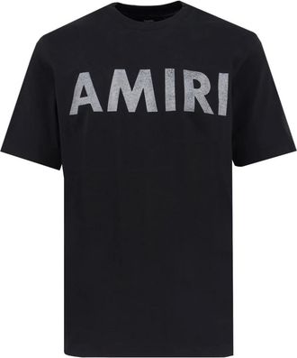 Amiri Hombre, Camisetas, Negro, Talla: XL