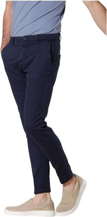 Mason's Osaka Style Chino Broek - Heren - Chinos - Blauw - XS - Katoen - Broeken