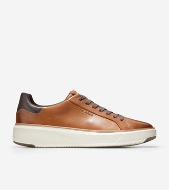 Cole Haan Mens GrandPr&oslash; Topspin Sneakers - Brown Size 10.5