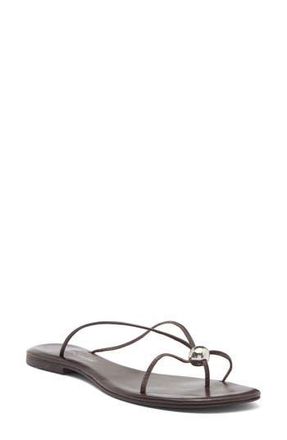 Jeffrey Campbell Cherished Sandal in Dark Brown Silver at Nordstrom Rack, Size 10