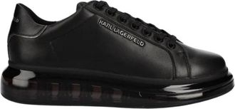 Karl Lagerfeld Kapri Kushion Sneakers - Heren - Sneakers - Zwart - 44 EU - Leer - Schoenen