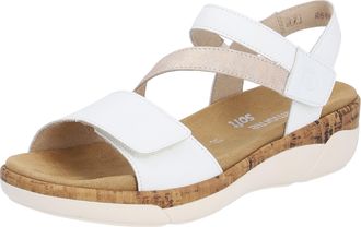 Remonte Sommerschuh, Klettschuh, Riemchensandale mit Softfussbett