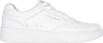 Skechers Leren sportschoenen voor dames (Court-model) (Wit)