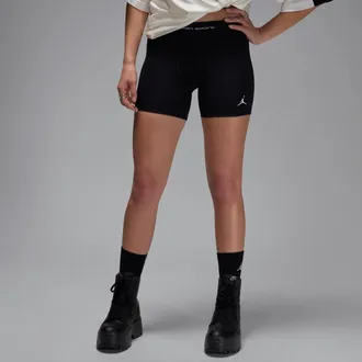 Nike Jordan Womens Jordan Sport Leak Protection: Period Shorts in Black | HF9483-010
