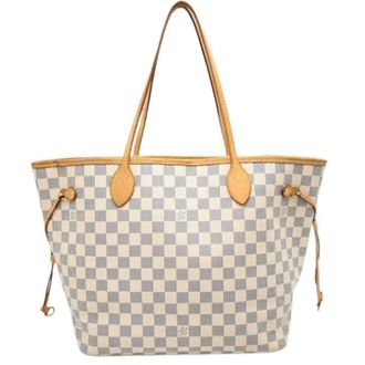 Louis Vuitton Pre-owned Bolso Tote Vintage Damier Azur - Pre-owned - Mujer - Blanco - ONE SIZE