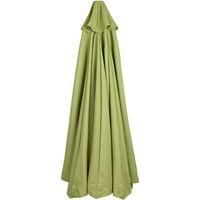 OEM Funda Para Sombrilla De 3 M - Toldo De Repuesto Impermeable Y Resistente A Los Rayos Uv - Compatible Con 8 Varillas - Tejido De Poli&eacute;ster Verde Durade